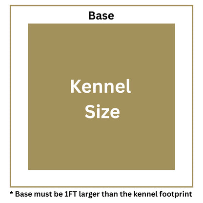 10 x 8ft Single Dog Kennel –  Professional Installation Included